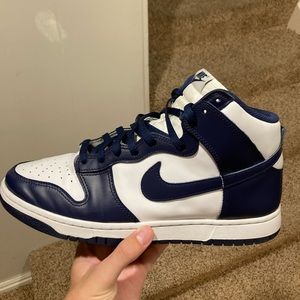 Nike dunk high midnight navy⁉️⁉️